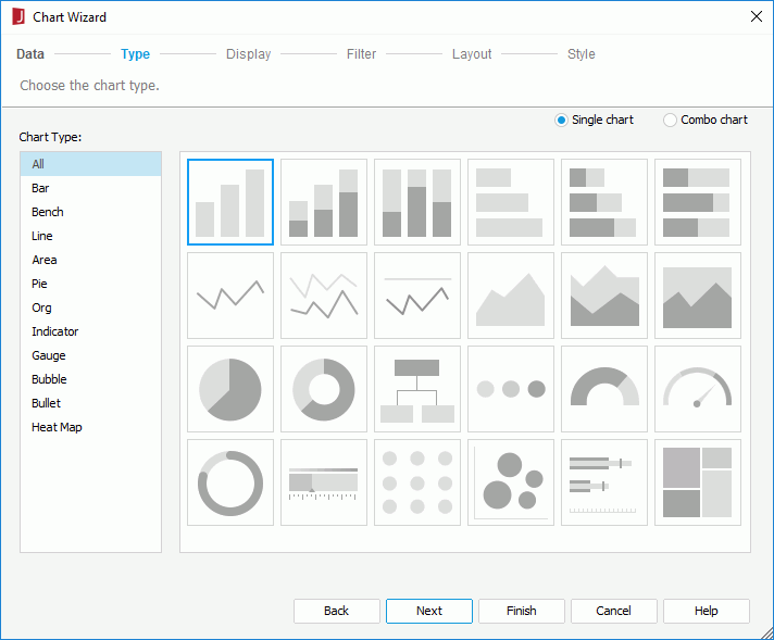 Chart Wizard - Type