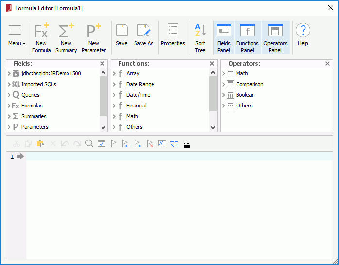 Formula Editor