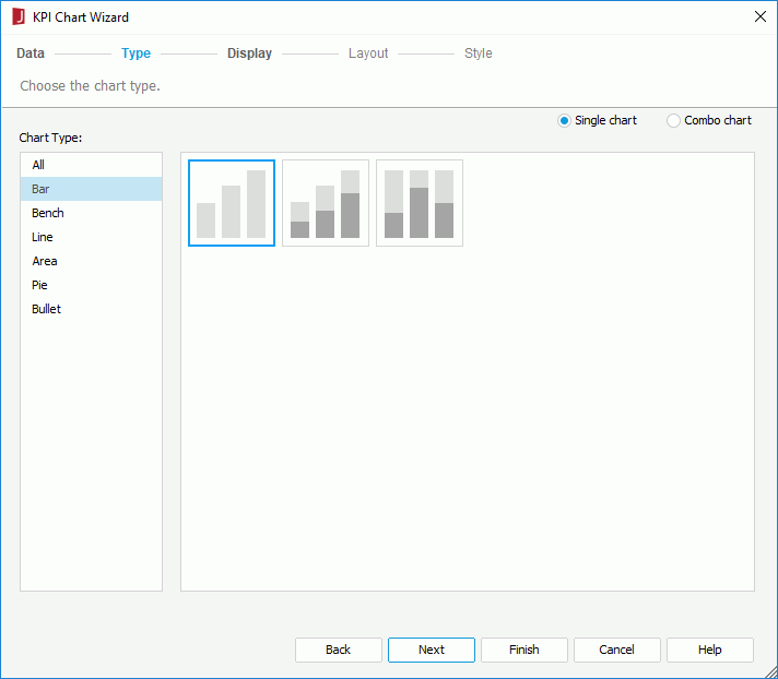 KPI Chart Wizard- Type