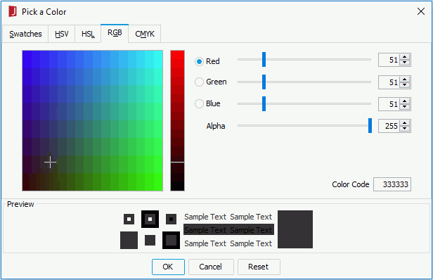 Pick a Color - RGB