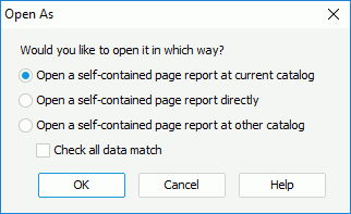 Open As dialog